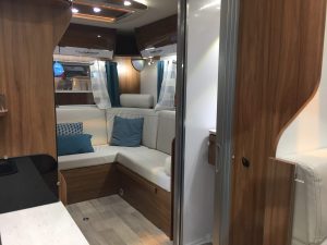 One of the lovely new (expensive) motorhomes at the show