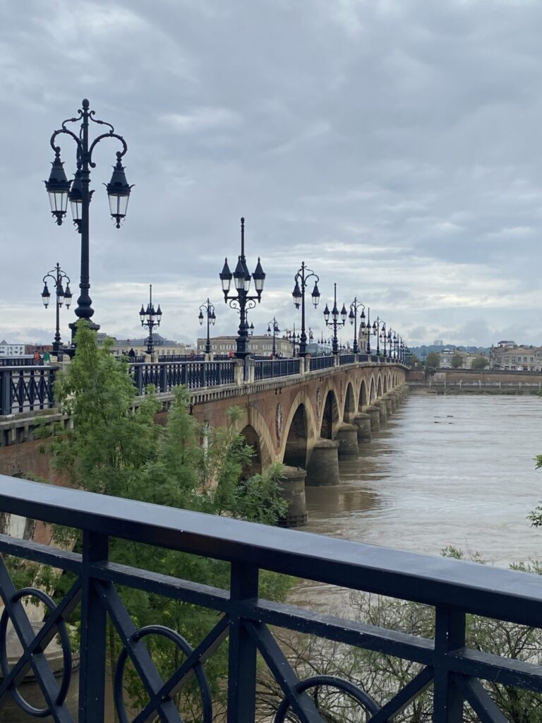 Bridge over the Garonne, Bordeaux