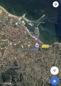 Google Map of Dénia